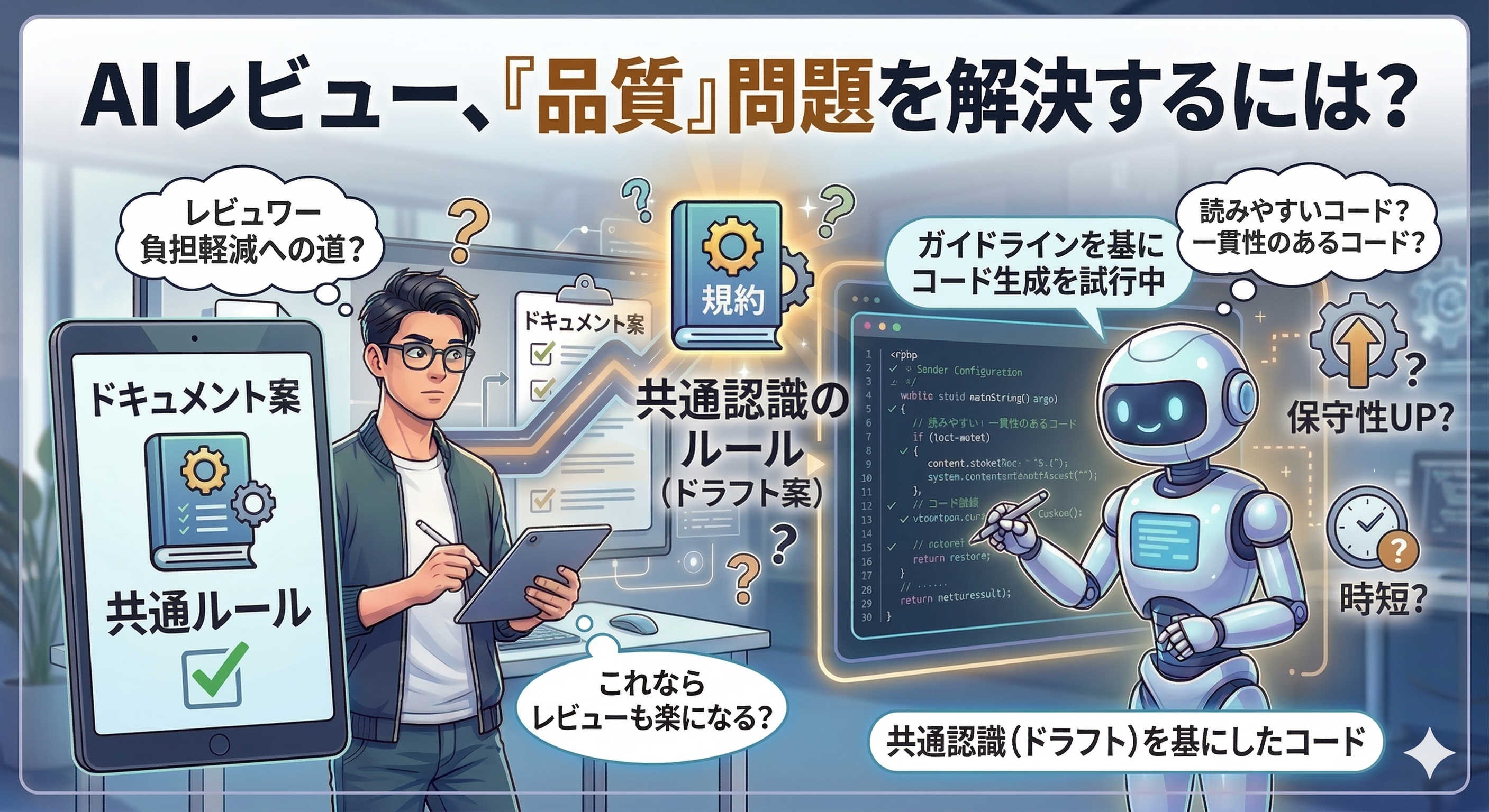 生成AIのコード品質とレビュー負担について考える